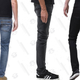 Thin Finn Mid Blue Ecru $199
Lean Dean Black Sage, $199
Grim Tim Dry Black Comfort Selvage, $280